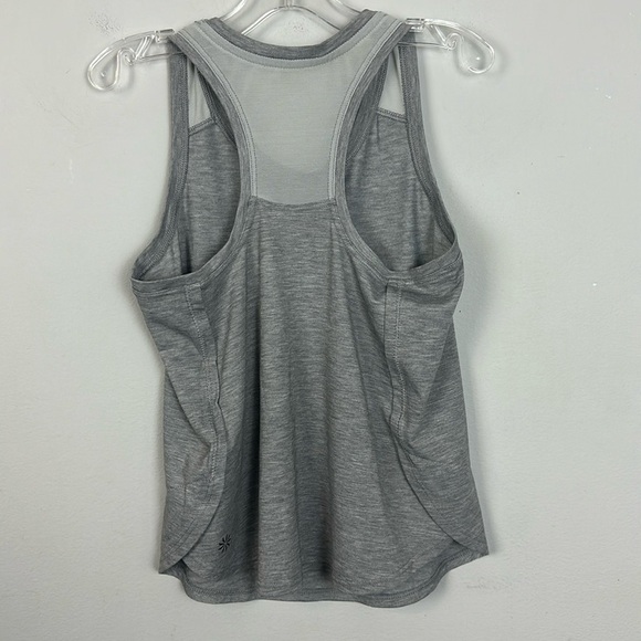 Athleta Girl Comeback Tank Top Grey Heather Sz XS/6 - Picture 4 of 8